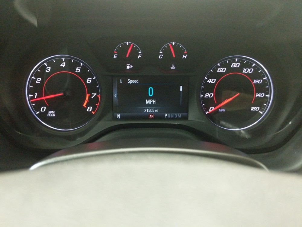 2018 Chevrolet Camaro - Odometer Close Up