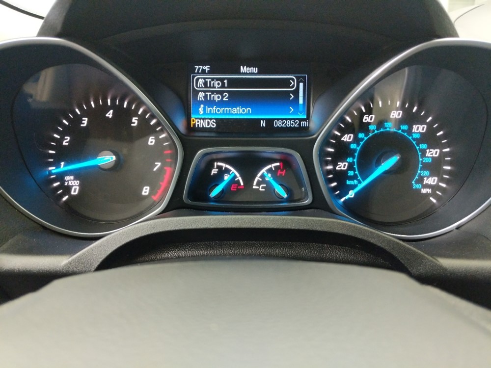 2014 Ford Escape - Odometer Close Up