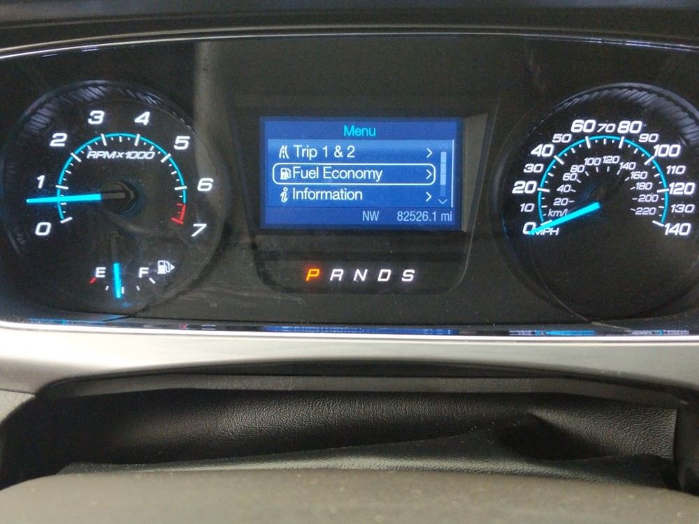 2014 Ford Taurus - Odometer Close Up