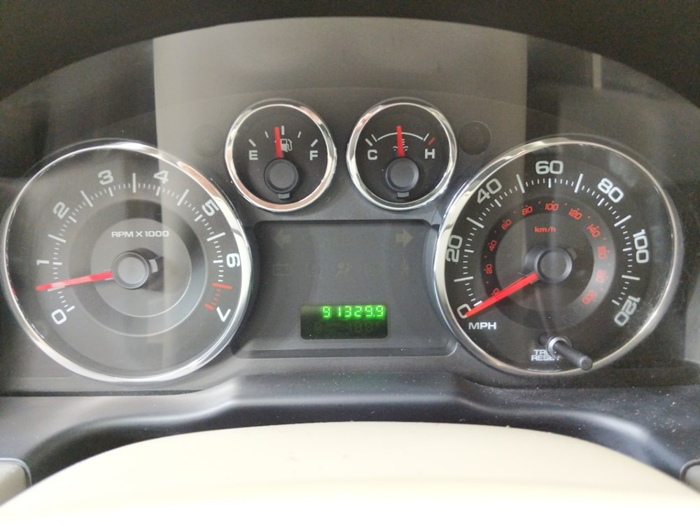 2010 Ford Edge - Odometer Close Up
