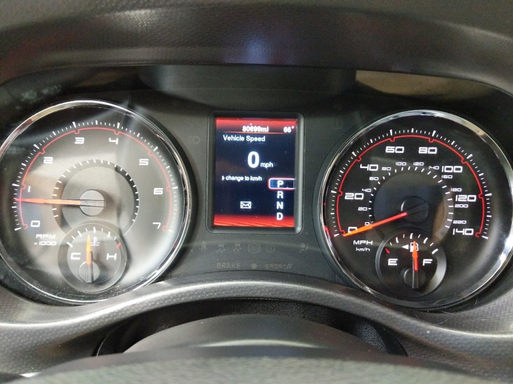 2014 Dodge Charger - Odometer Close Up