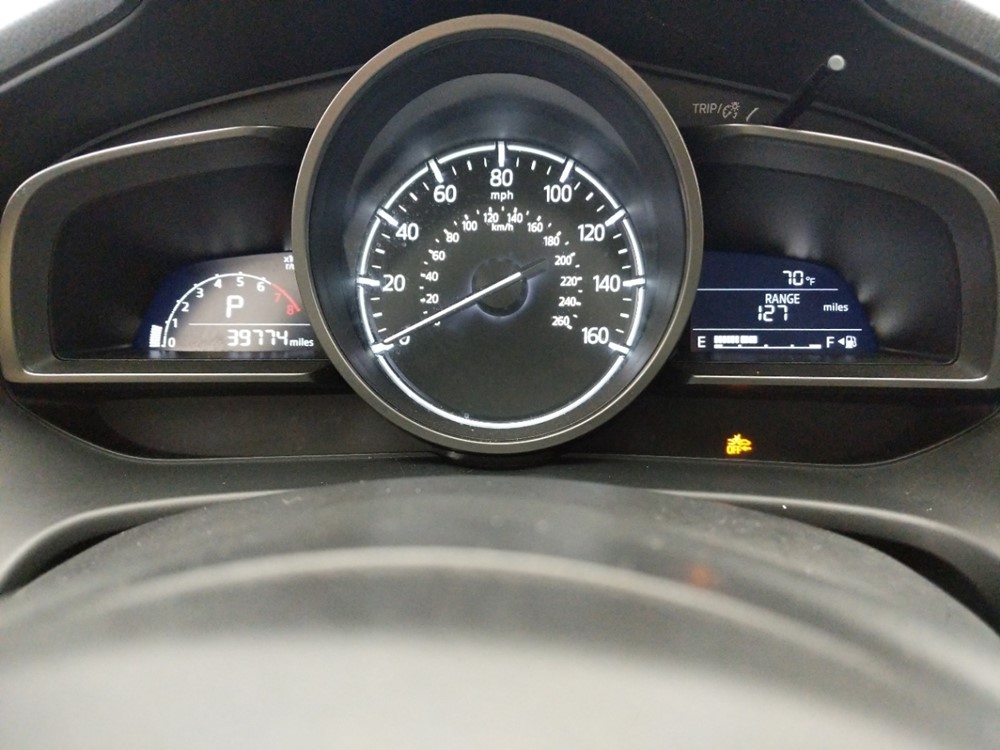 2017 Mazda Mazda3 - Odometer Close Up
