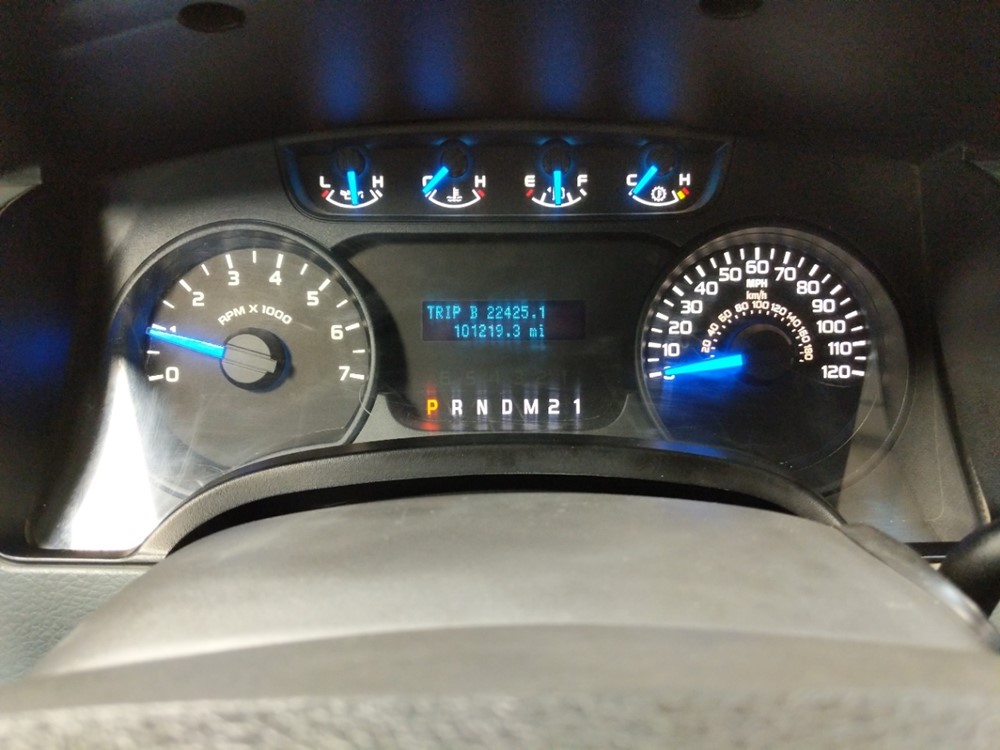 2013 Ford F-150 - Odometer Close Up