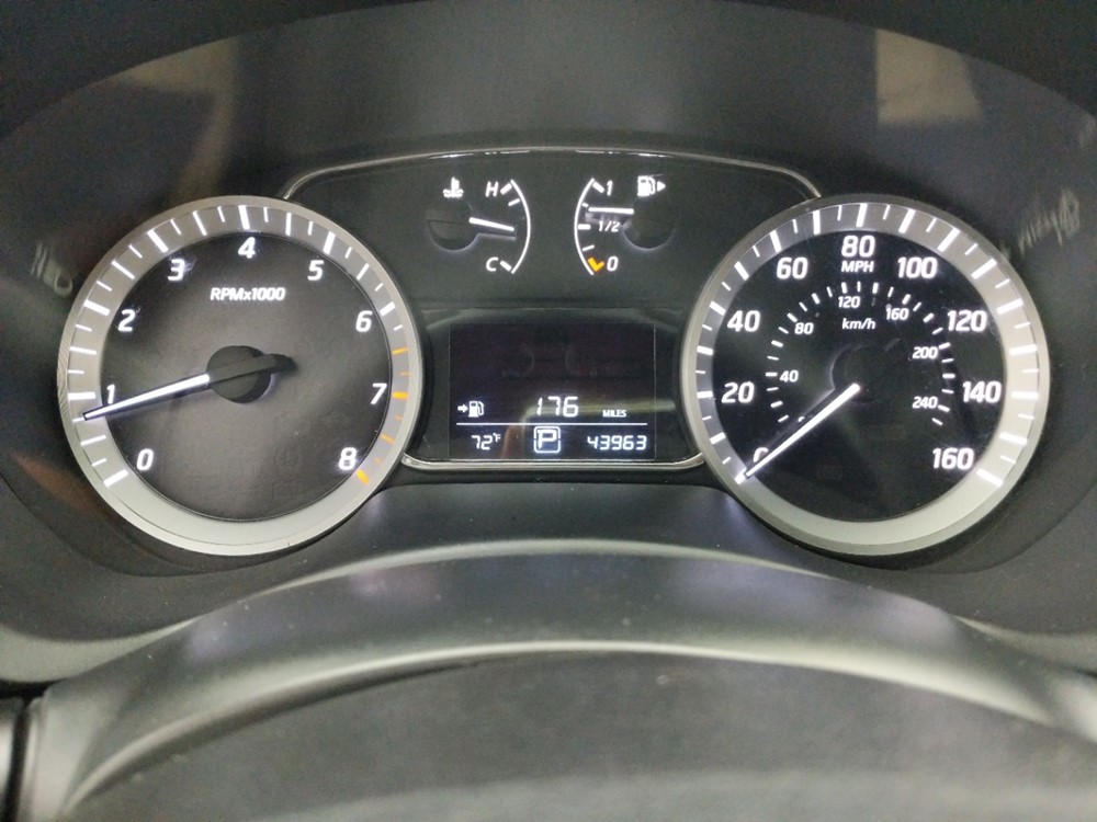 2014 Nissan Sentra - Odometer Close Up