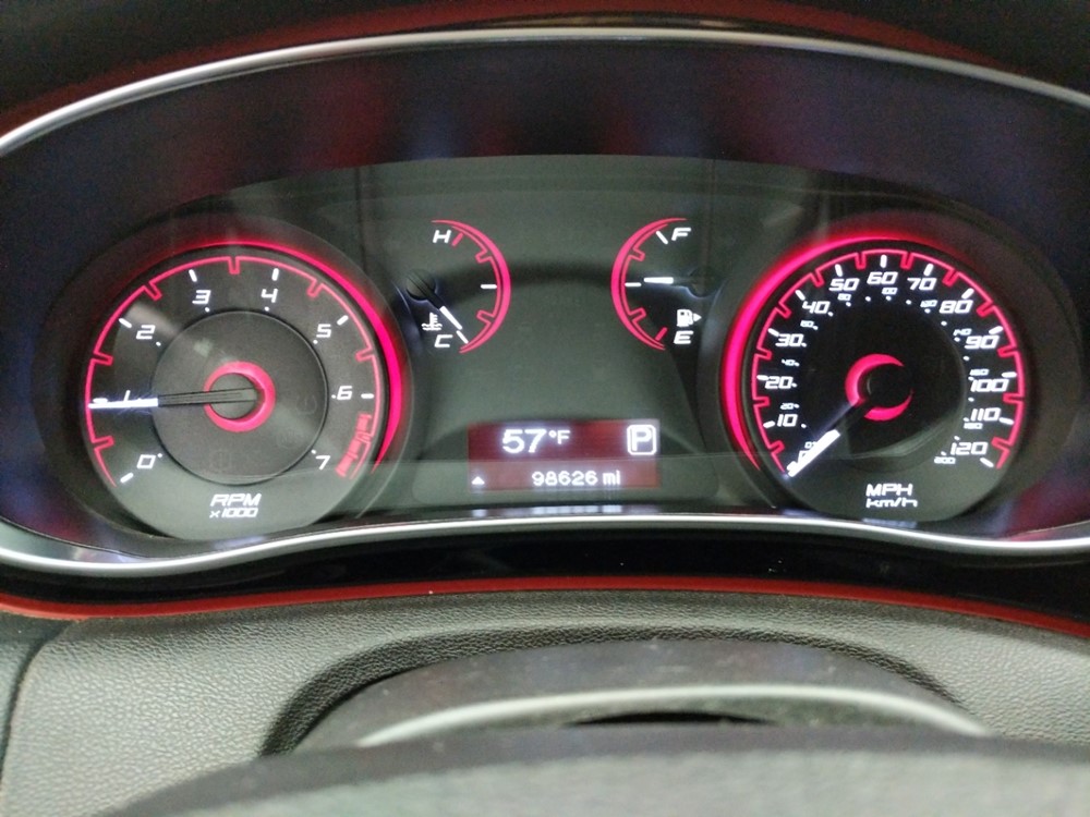 2014 Dodge Dart - Odometer Close Up