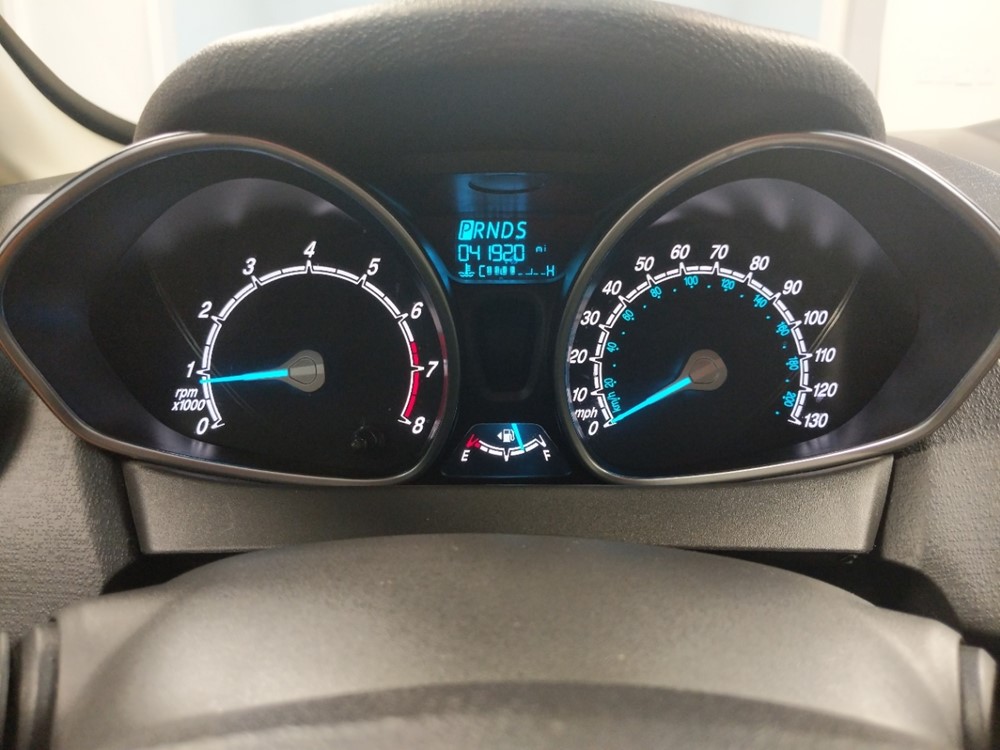 2017 Ford Fiesta - Odometer Close Up