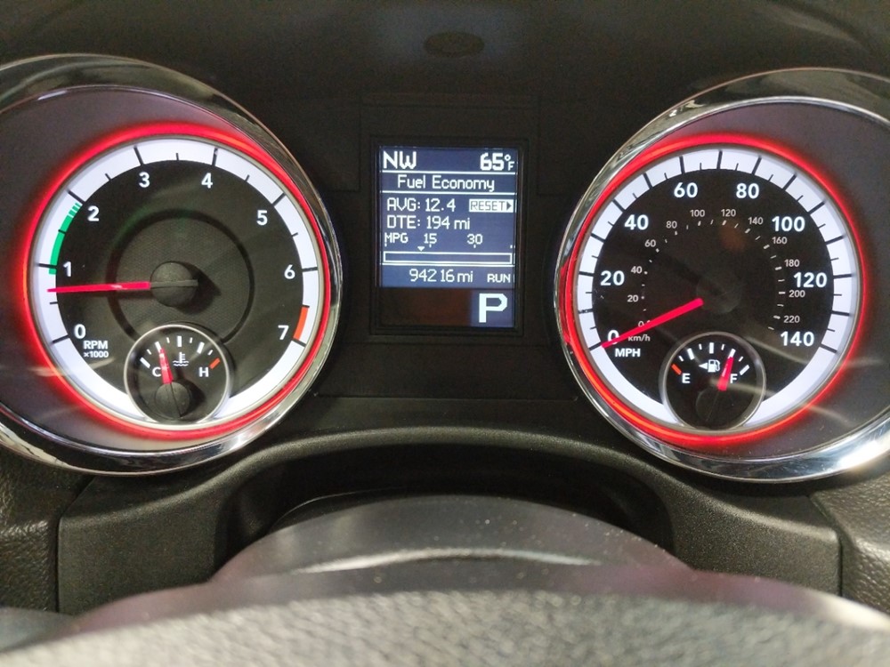 2013 Dodge Durango - Odometer Close Up