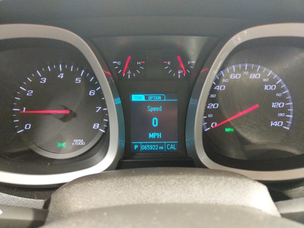 2014 Chevrolet Equinox - Odometer Close Up