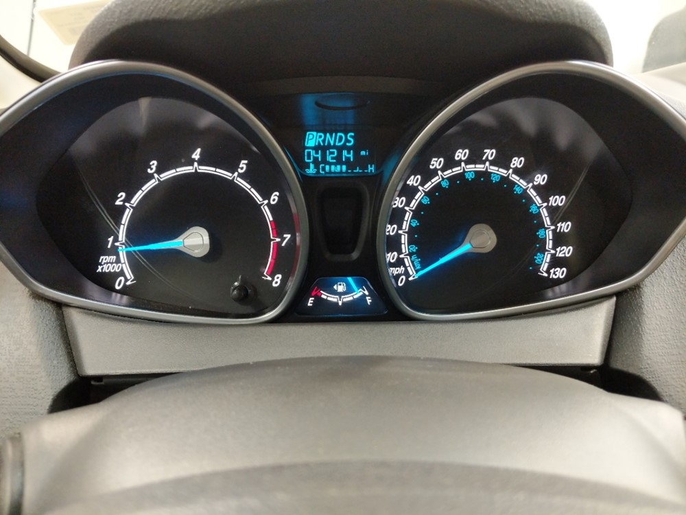 2017 Ford Fiesta - Odometer Close Up