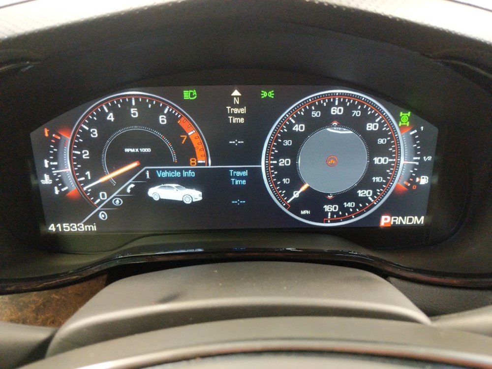 2014 Cadillac CTS - Odometer Close Up