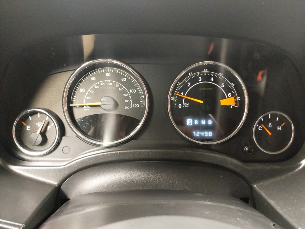 2014 Jeep Compass - Odometer Close Up