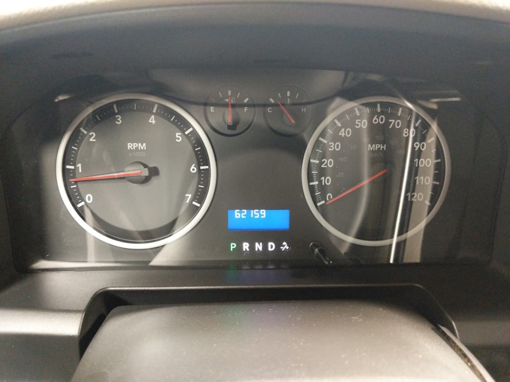 2012 Dodge Ram 1500 - Odometer Close Up