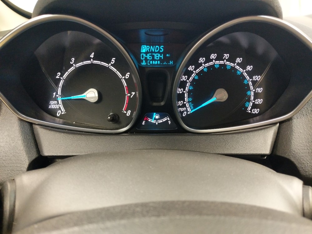 2017 Ford Fiesta - Odometer Close Up