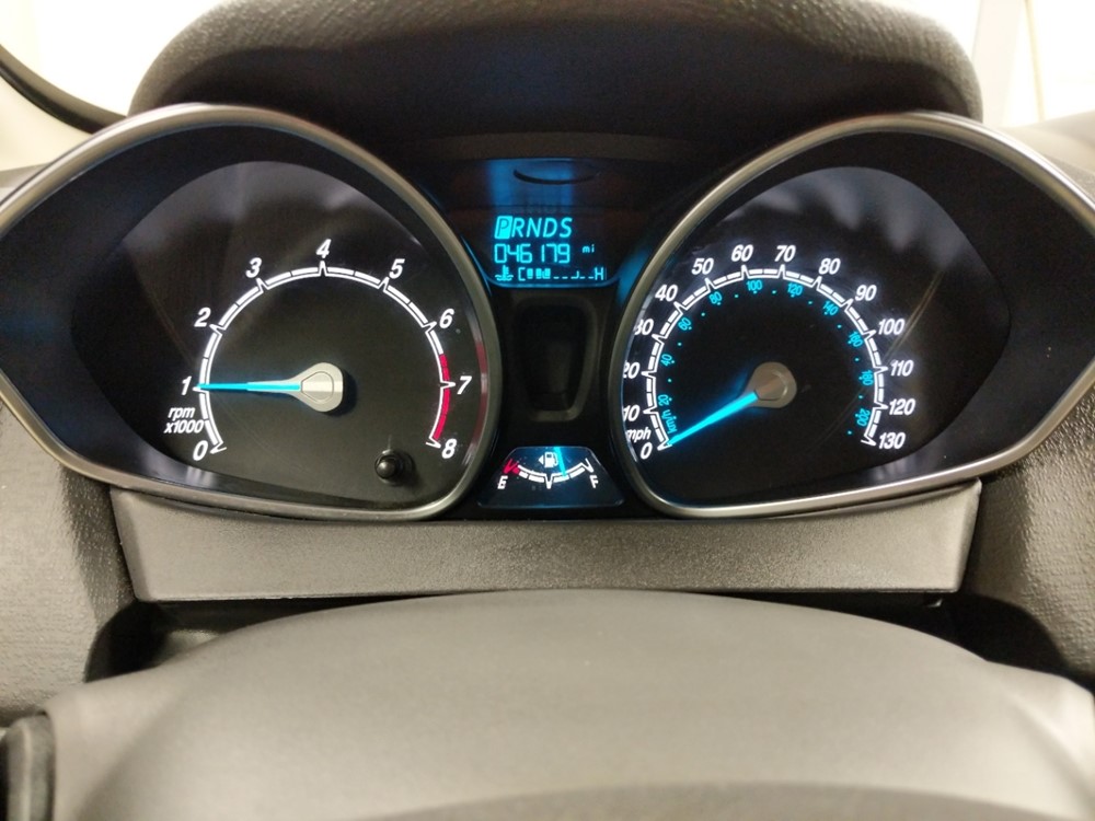 2017 Ford Fiesta - Odometer Close Up