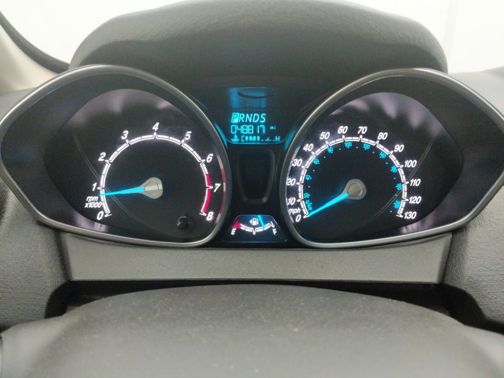 2017 Ford Fiesta - Odometer Close Up