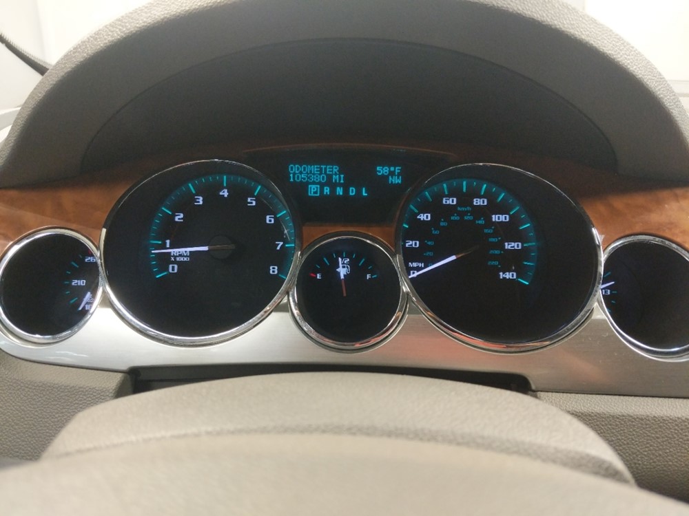 2010 Buick Enclave - Odometer Close Up