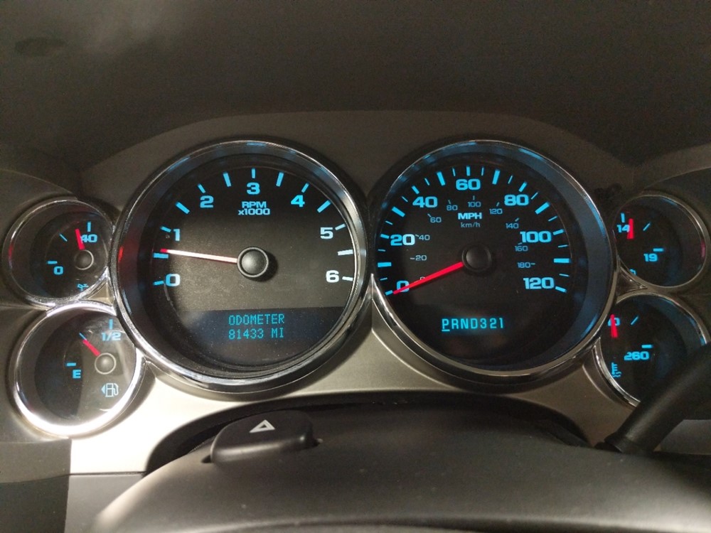2008 Chevrolet Silverado 1500 - Odometer Close Up