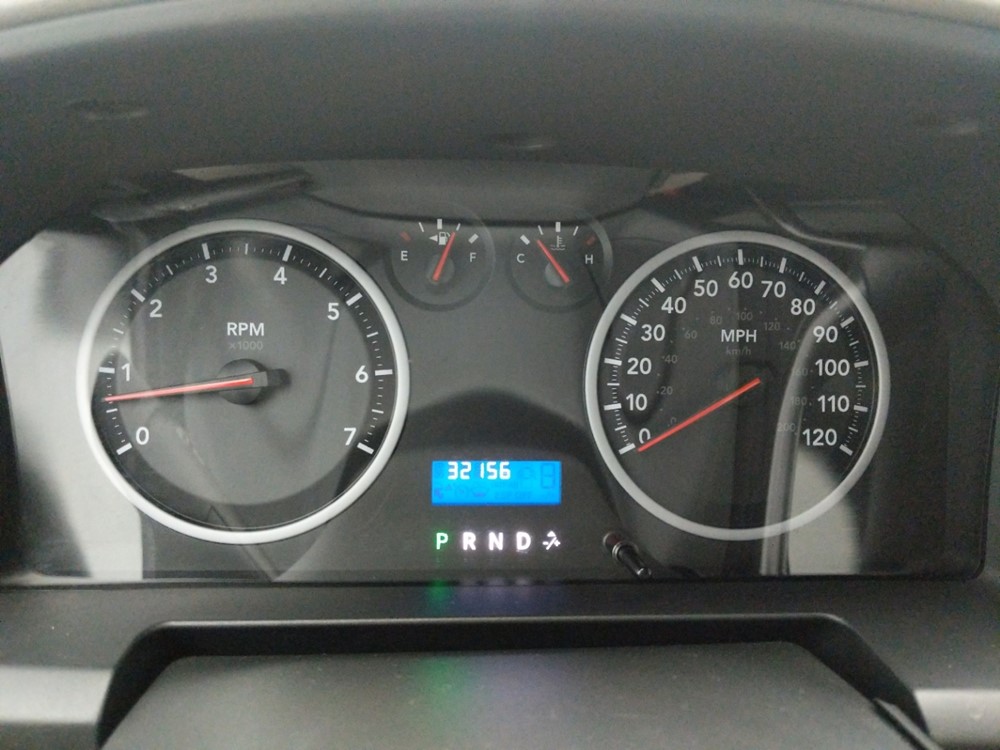 2010 Dodge Ram 1500 - Odometer Close Up