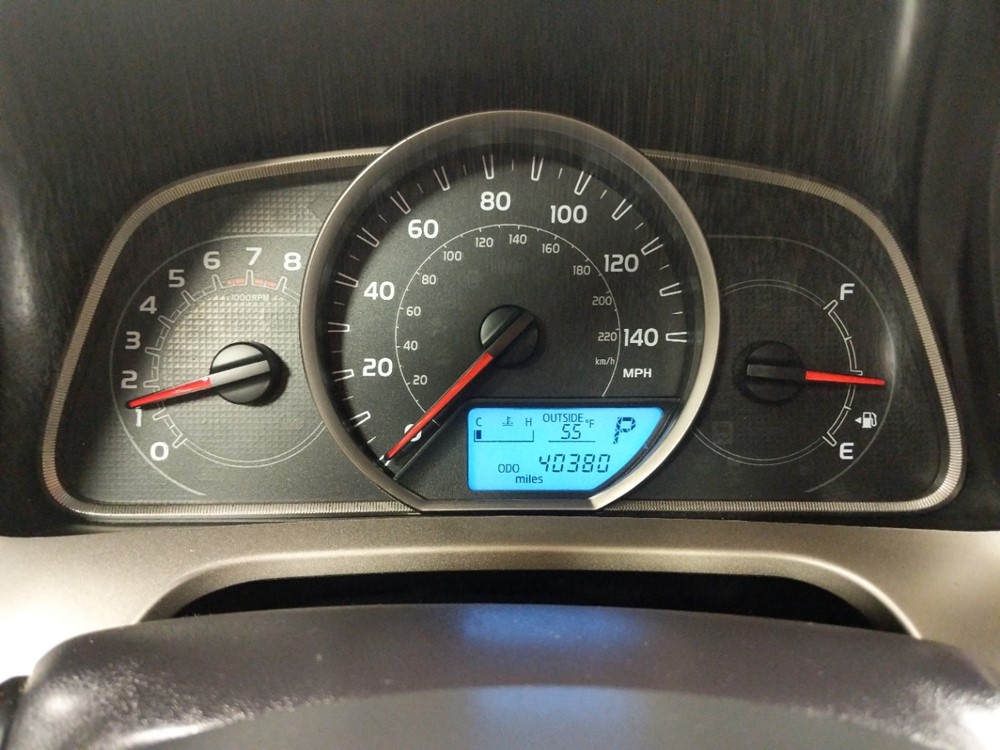 2015 Toyota RAV4 - Odometer Close Up