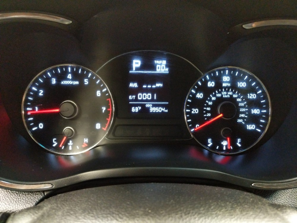 2017 Kia Forte - Odometer Close Up