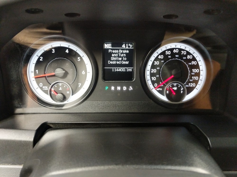 2014 Dodge Ram 1500 - Odometer Close Up