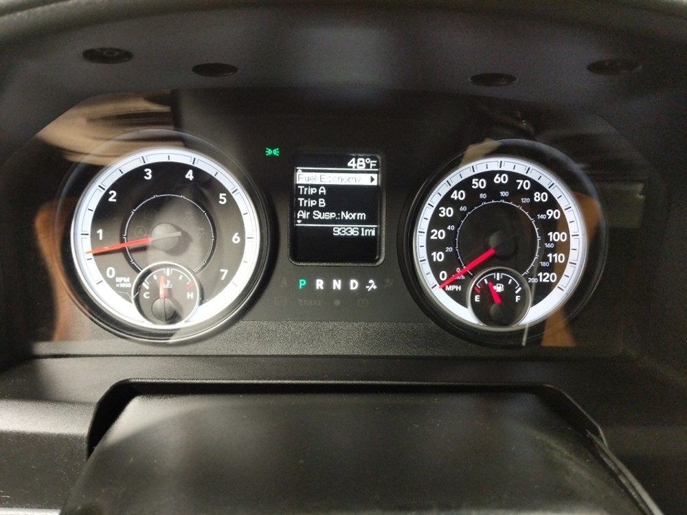 2013 Dodge Ram 1500 - Odometer Close Up