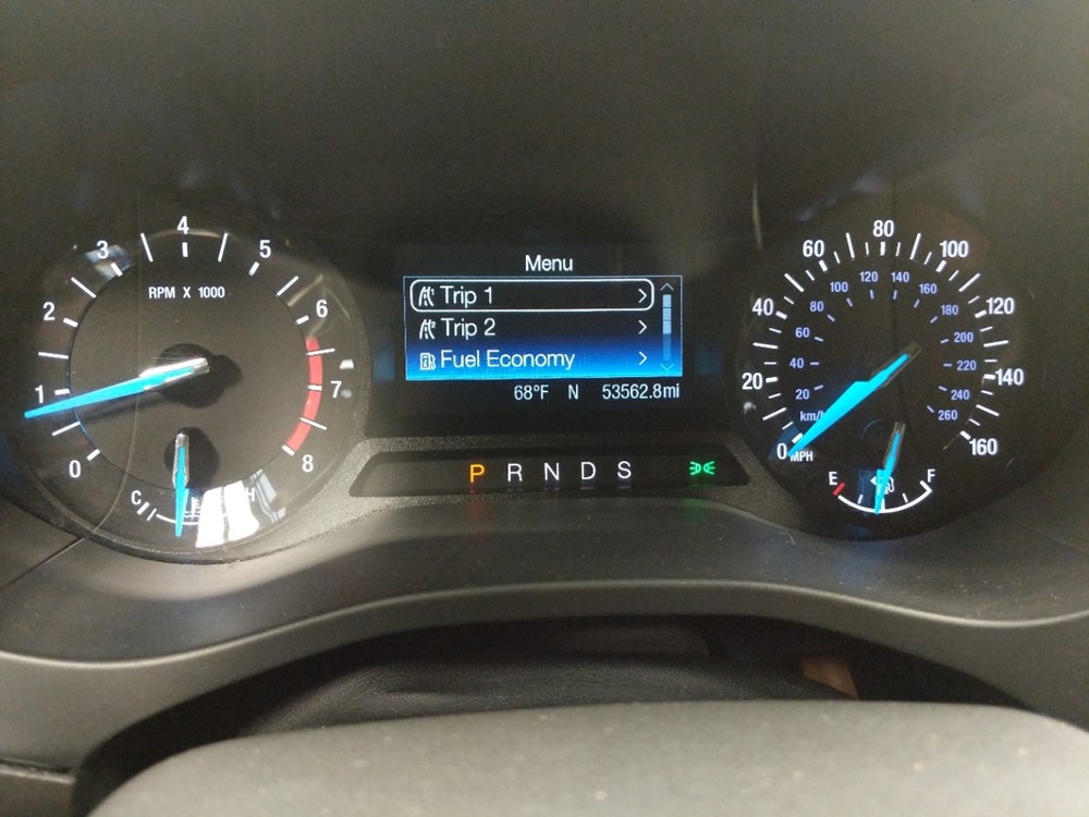 2015 Ford Fusion - Odometer Close Up