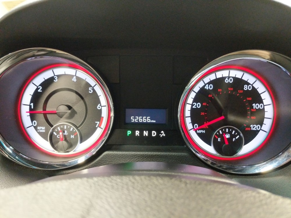 2017 Dodge Grand Caravan - Odometer Close Up