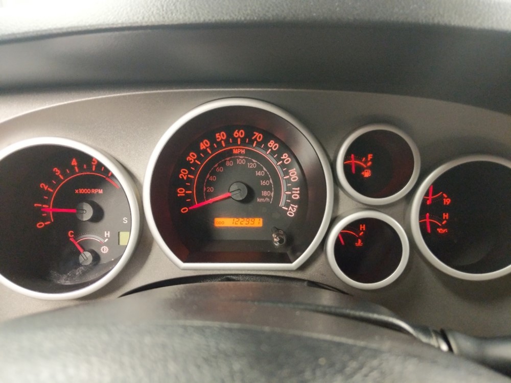 2011 Toyota Tundra - Odometer Close Up
