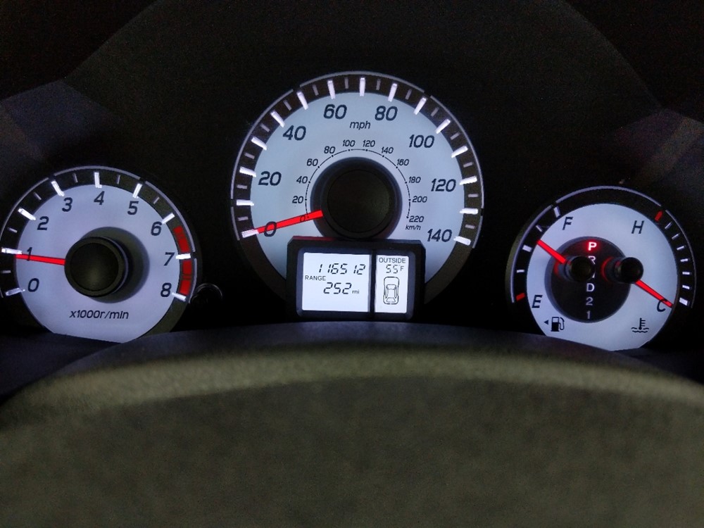 2013 Honda Pilot - Odometer Close Up