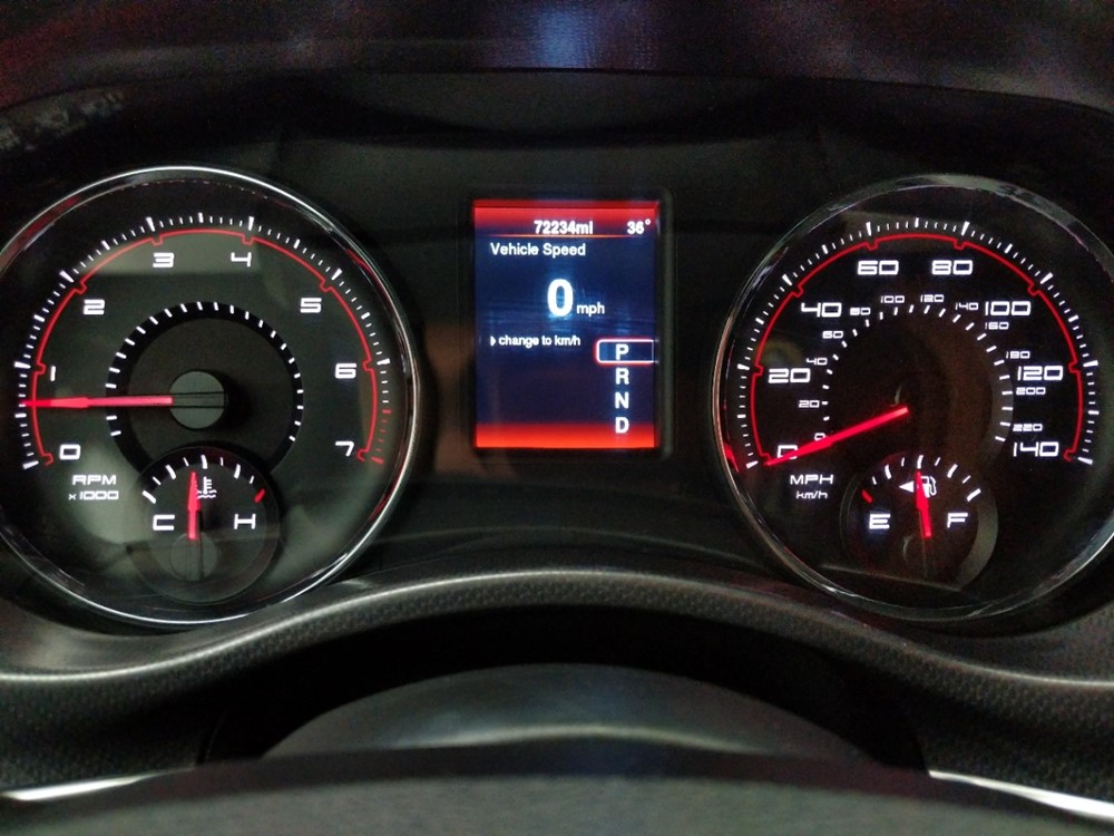 2014 Dodge Charger - Odometer Close Up