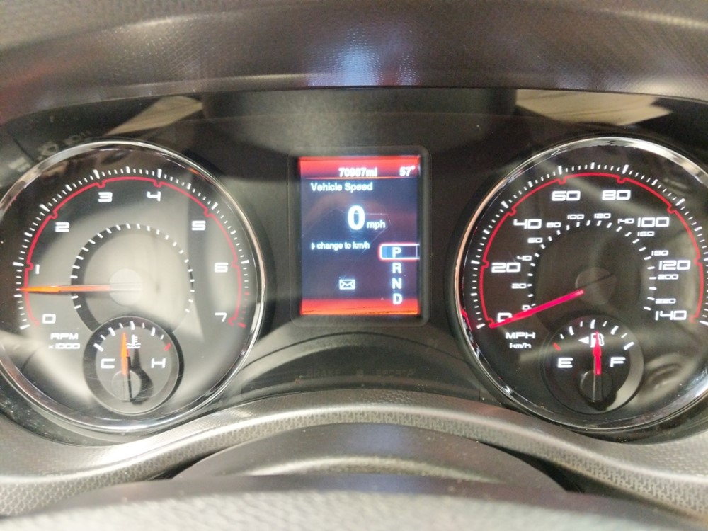 2013 Dodge Charger - Odometer Close Up