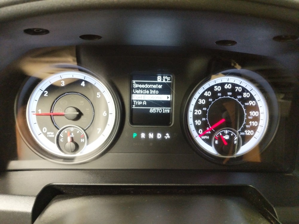 2013 Dodge Ram 1500 - Odometer Close Up