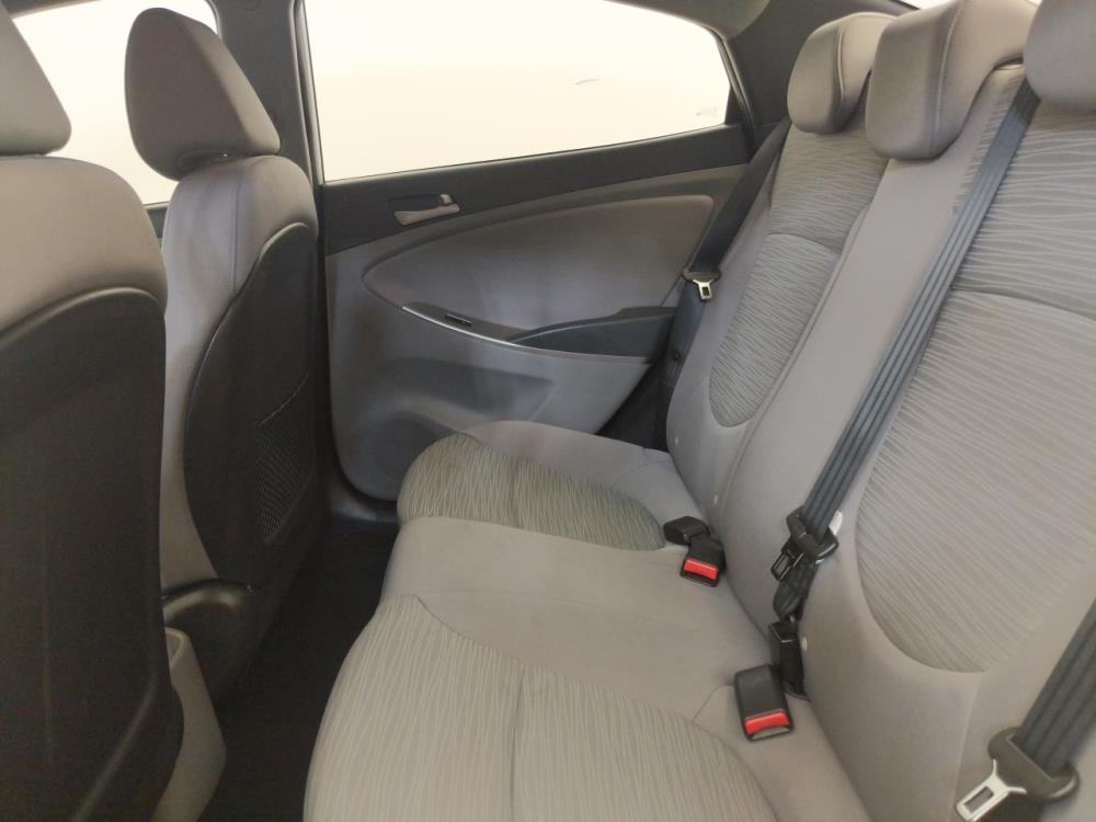 2016 Hyundai Accent - Driver Rear Seat