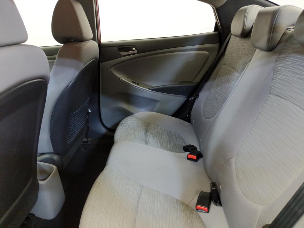 2016 Hyundai Accent - Driver Rear Seat