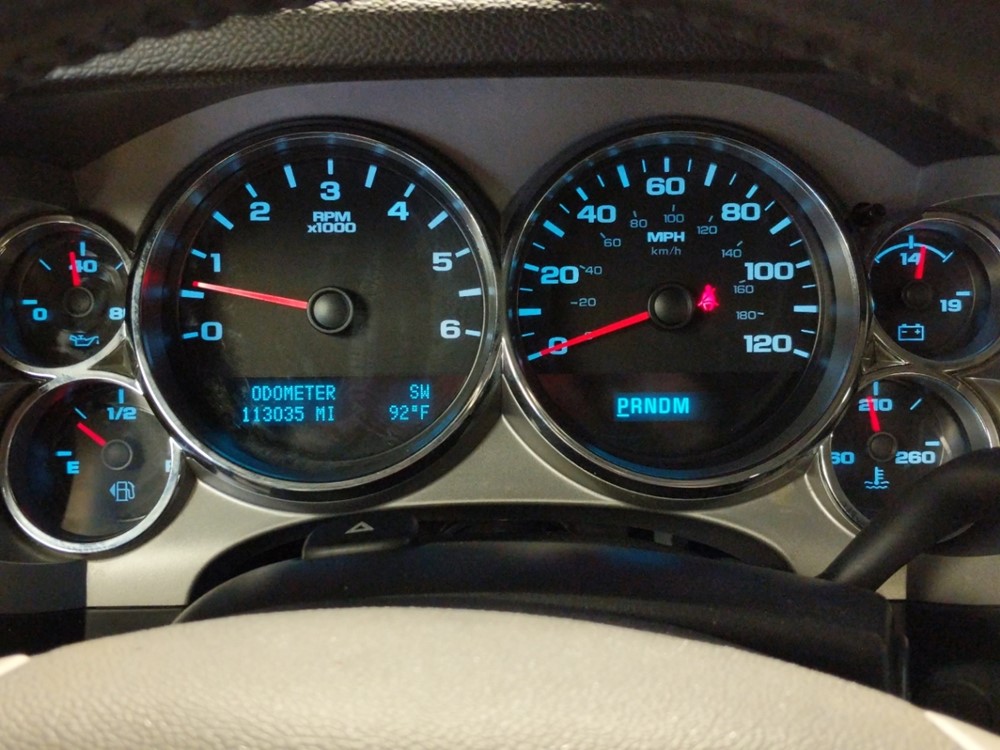 2011 GMC Sierra 1500 - Odometer Close Up