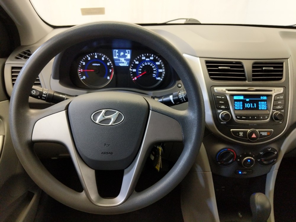 2017 Hyundai Accent - Driver Dash