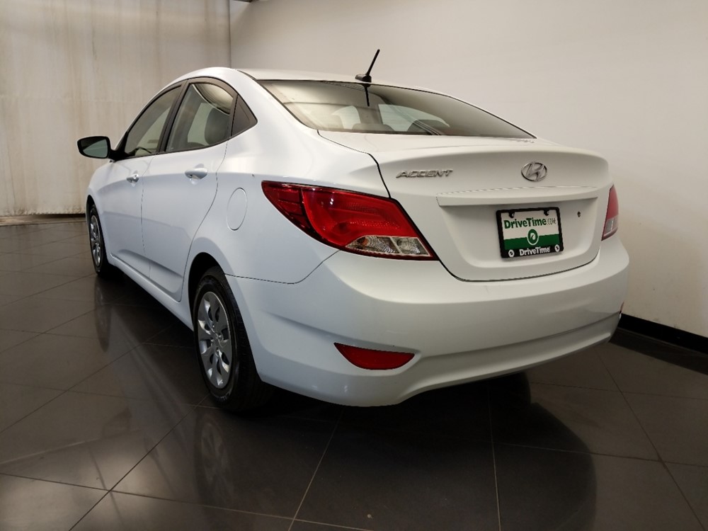 2017 Hyundai Accent - Driver Rear Bumper