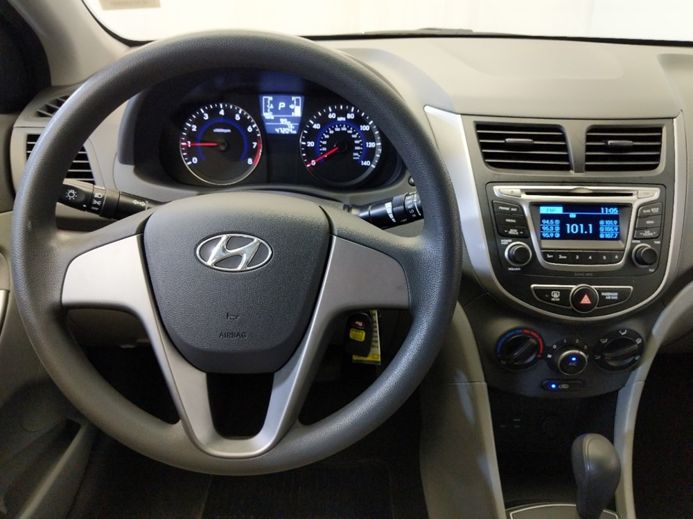 2017 Hyundai Accent - Driver Dash