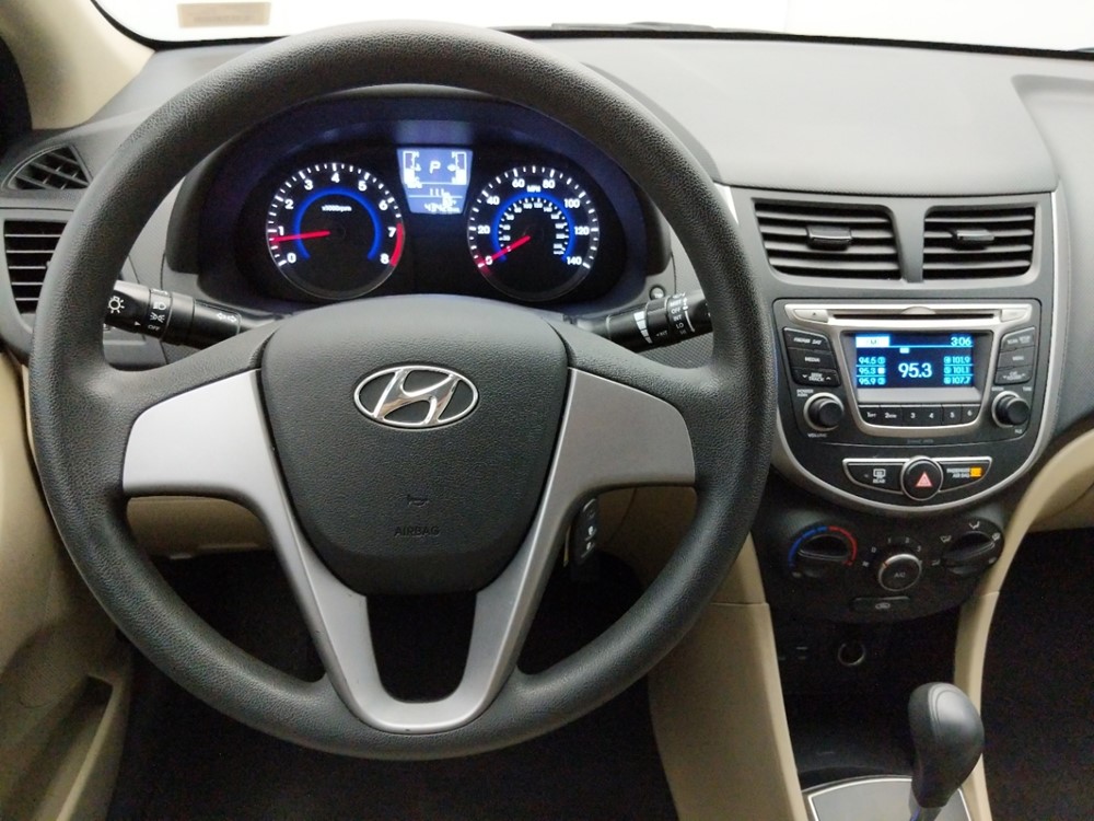 2017 Hyundai Accent - Driver Dash