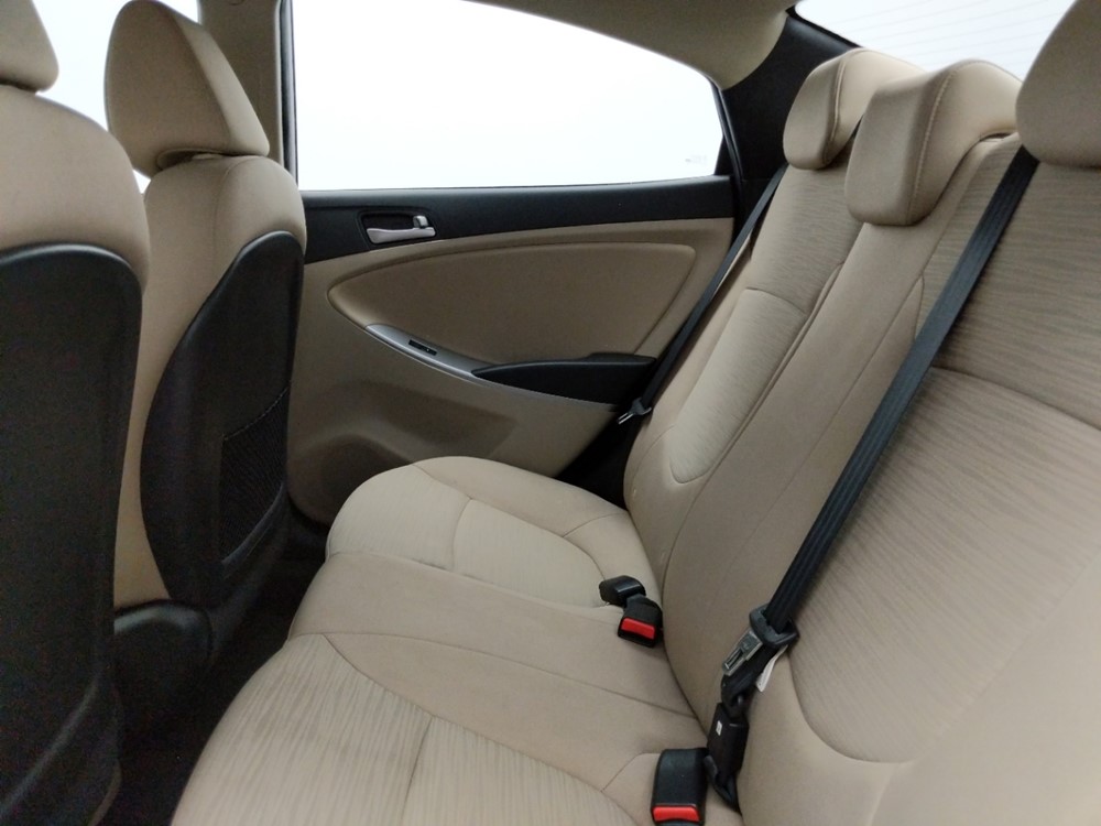 2017 Hyundai Accent - Driver Rear Seat