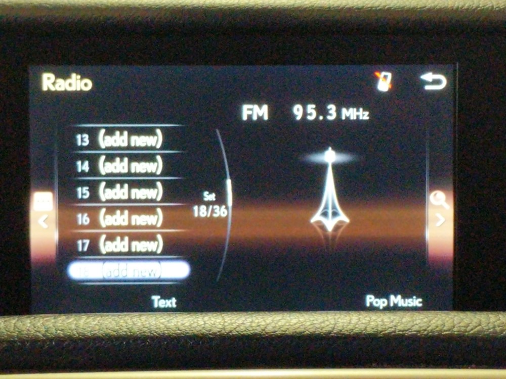 2016 Lexus IS 200t - Stereo Package