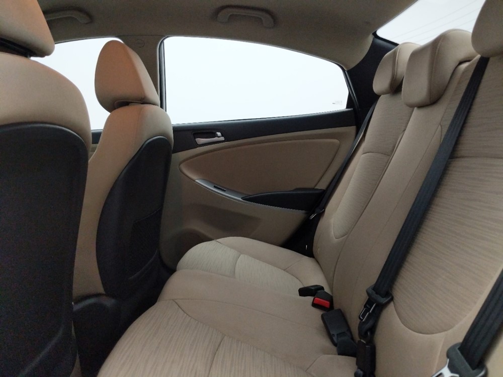 2017 Hyundai Accent - Driver Rear Seat