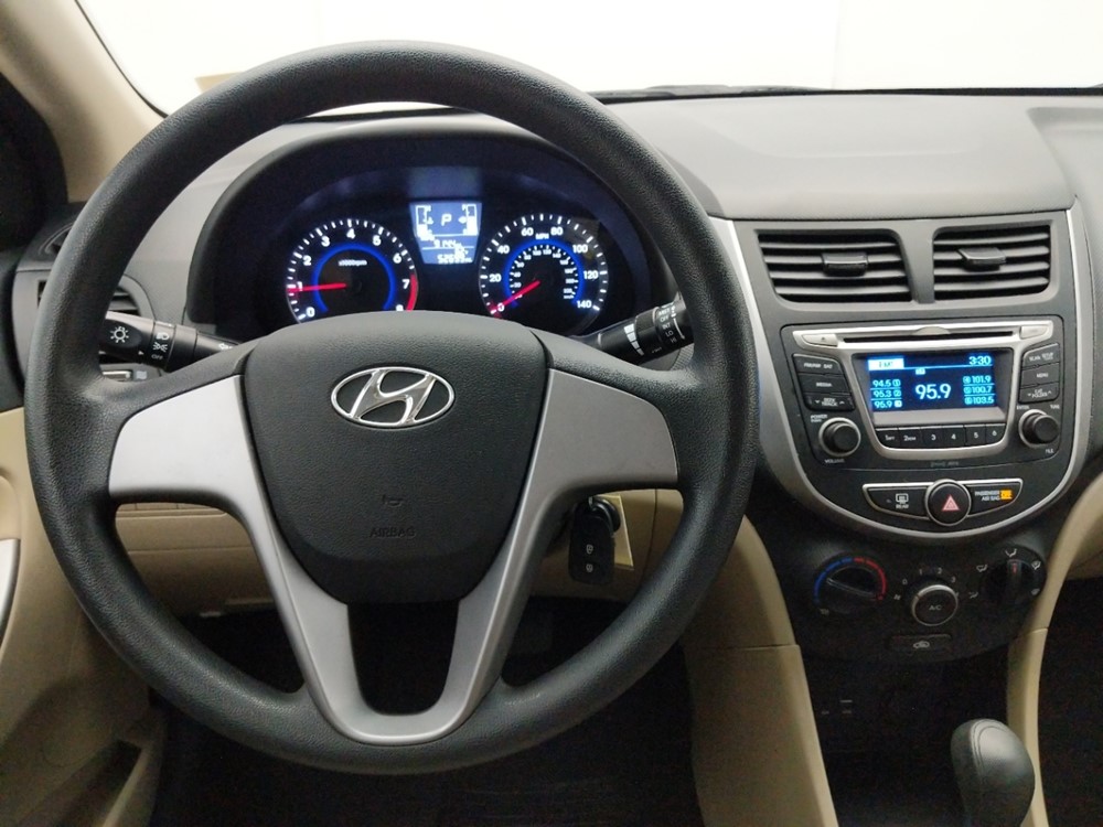 2017 Hyundai Accent - Driver Dash