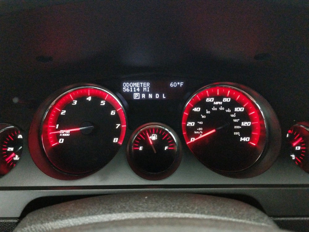 2011 GMC Acadia - Odometer Close Up