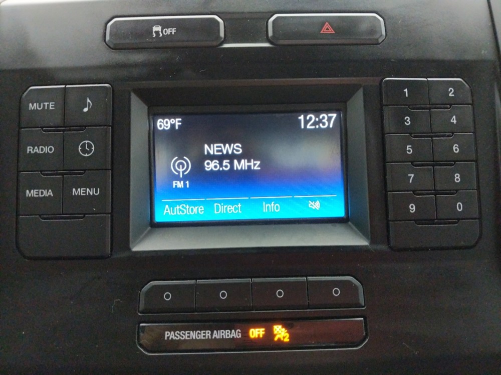 2015 Ford F-150 - Odometer Close Up