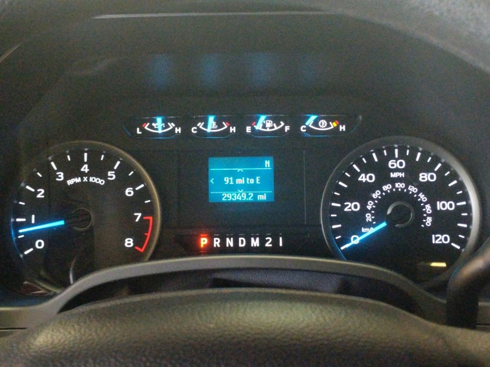 2018 Ford F-150 - Odometer Close Up