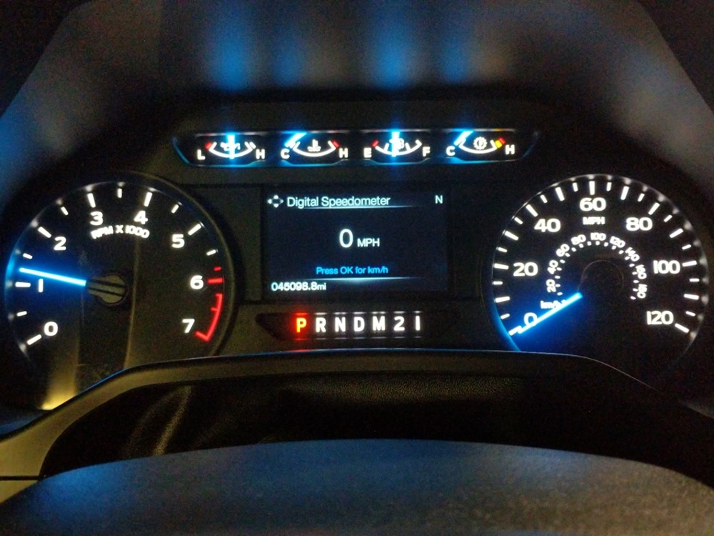 2016 Ford F-150 - Odometer Close Up