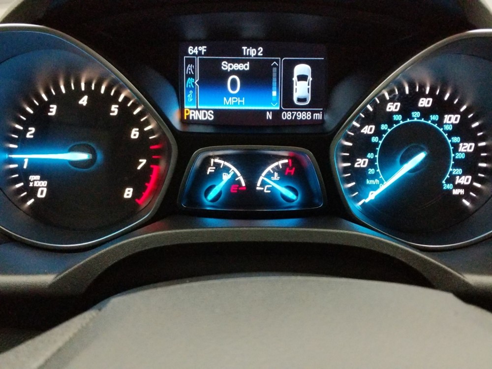 2014 Ford Escape - Odometer Close Up