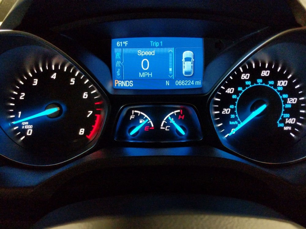 2014 Ford Escape - Odometer Close Up